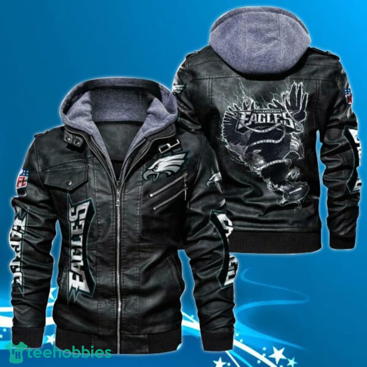 Philadelphia Eagles NFL Leather Jacket Special Gift For Men Product Photo 1
