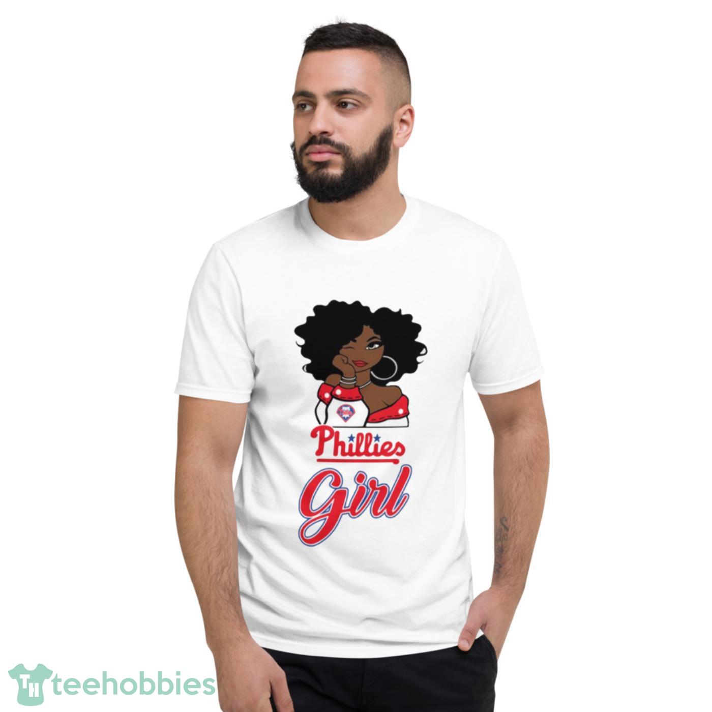 Philadelphia Philliess Girl MLB T Shirt - Short Sleeve T-Shirt