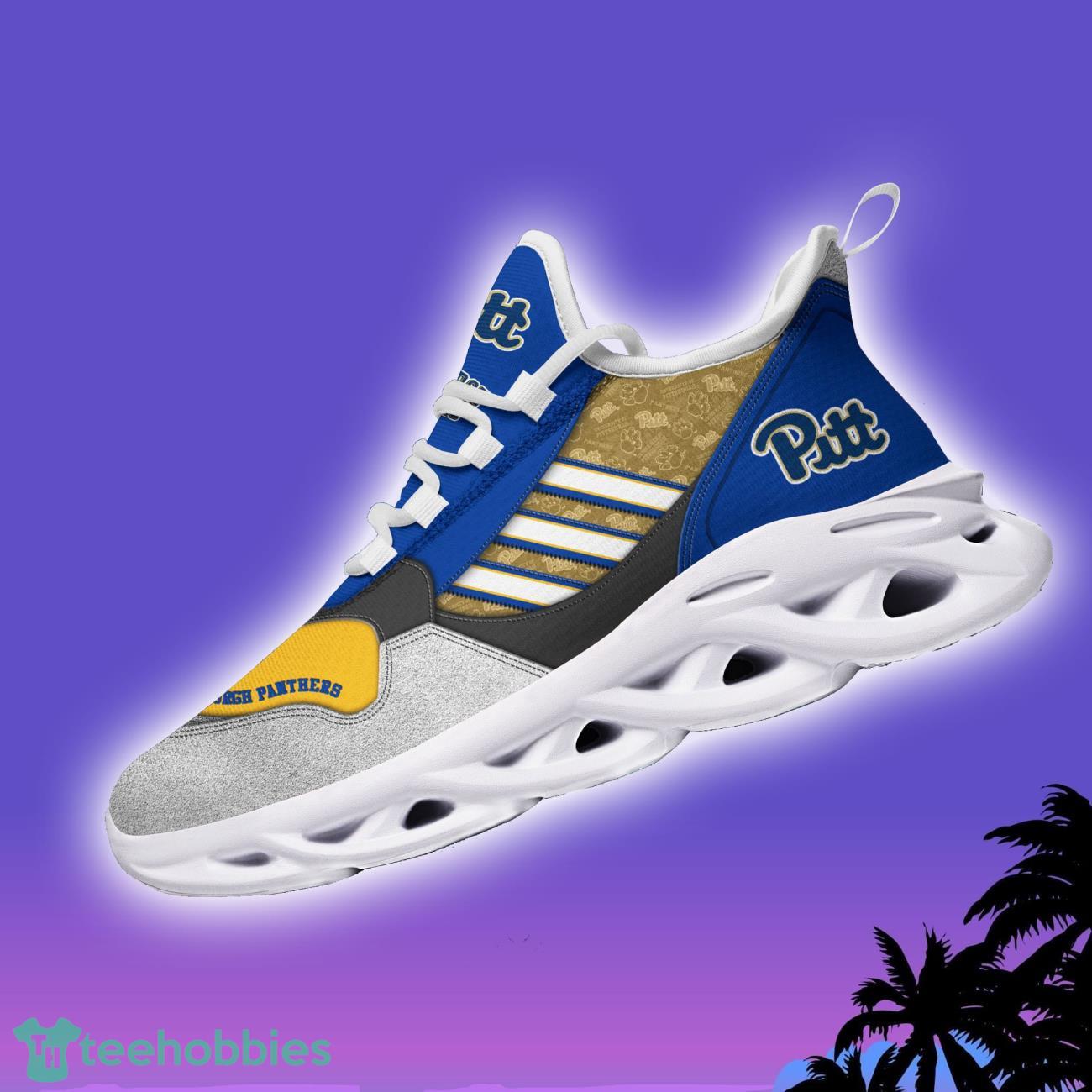 Pittsburgh Panthers NCAA3 Logo Sport Team Max Soul Shoes Clunky Running Sneakers Product Photo 5 Pittsburgh Panthers NCAA3 Logo Sport Team Max Soul Shoes Clunky Running Sneakers Product Photo 5