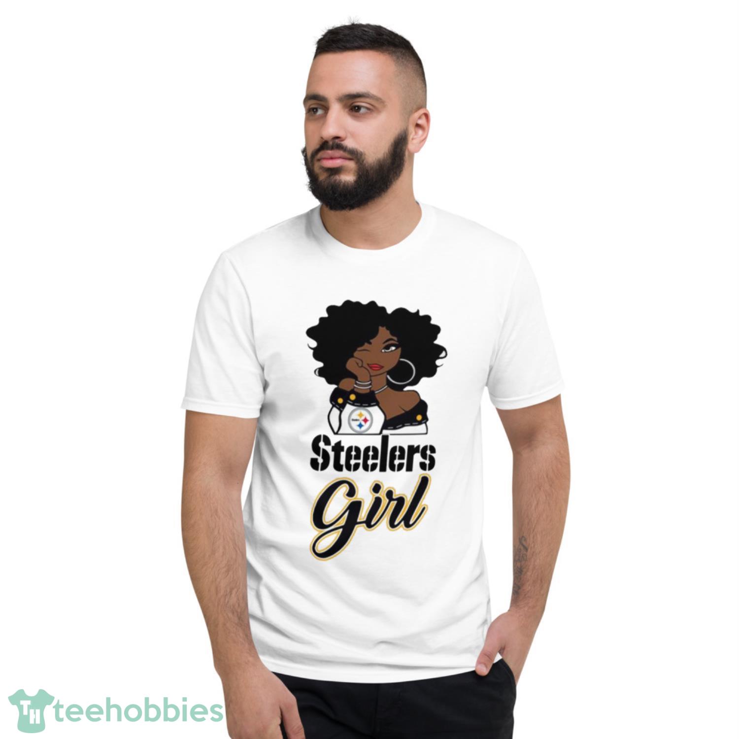 Pittsburgh Steelers Girl NFL T Shirt - Short Sleeve T-Shirt