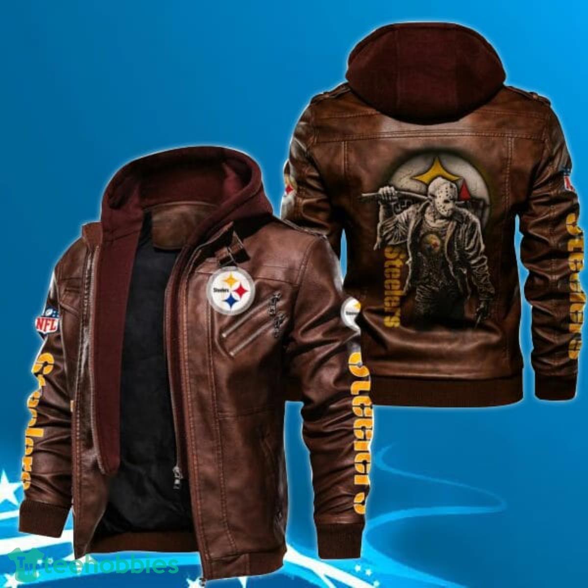 Pittsburgh Steelers Leather Jacket Style Sport Product Photo 1