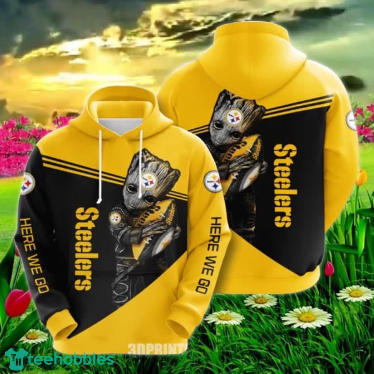 Pittsburgh Steelers NFL 3D Hoodie Men Women Product Photo 1