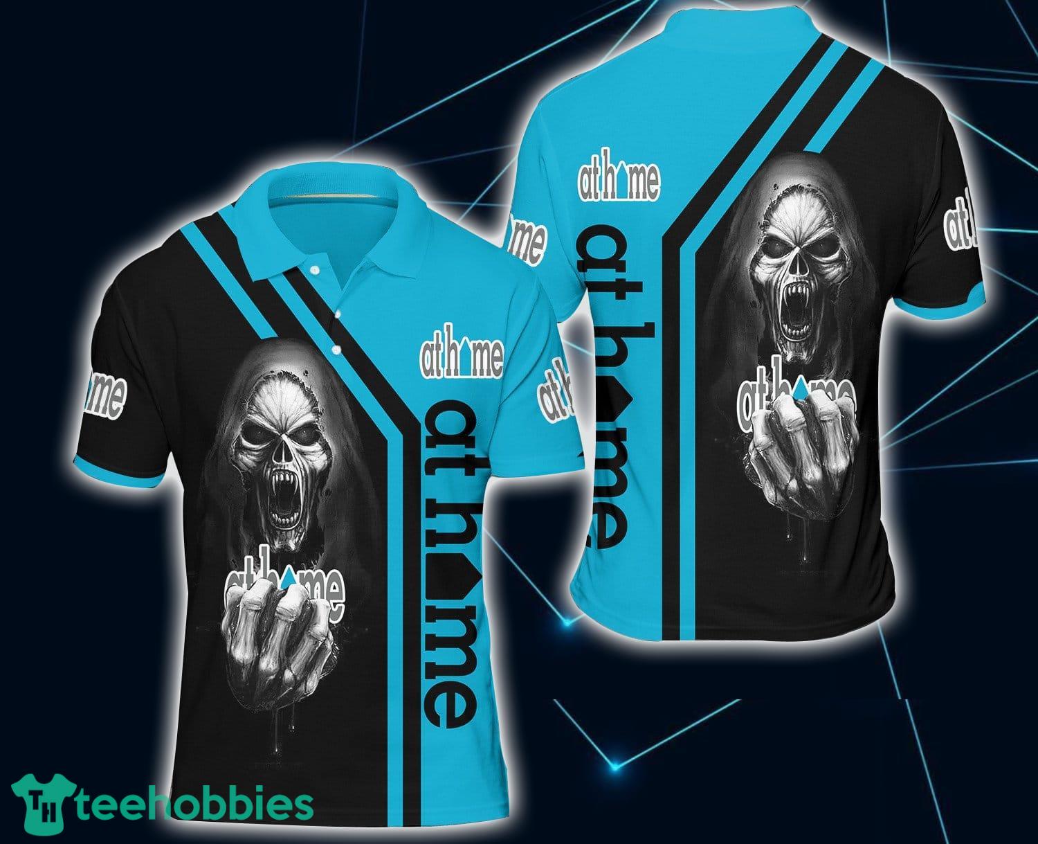Skull 3D All Over Printed at home 3D Sport Polo Shirt Nice Gift Product Photo 1