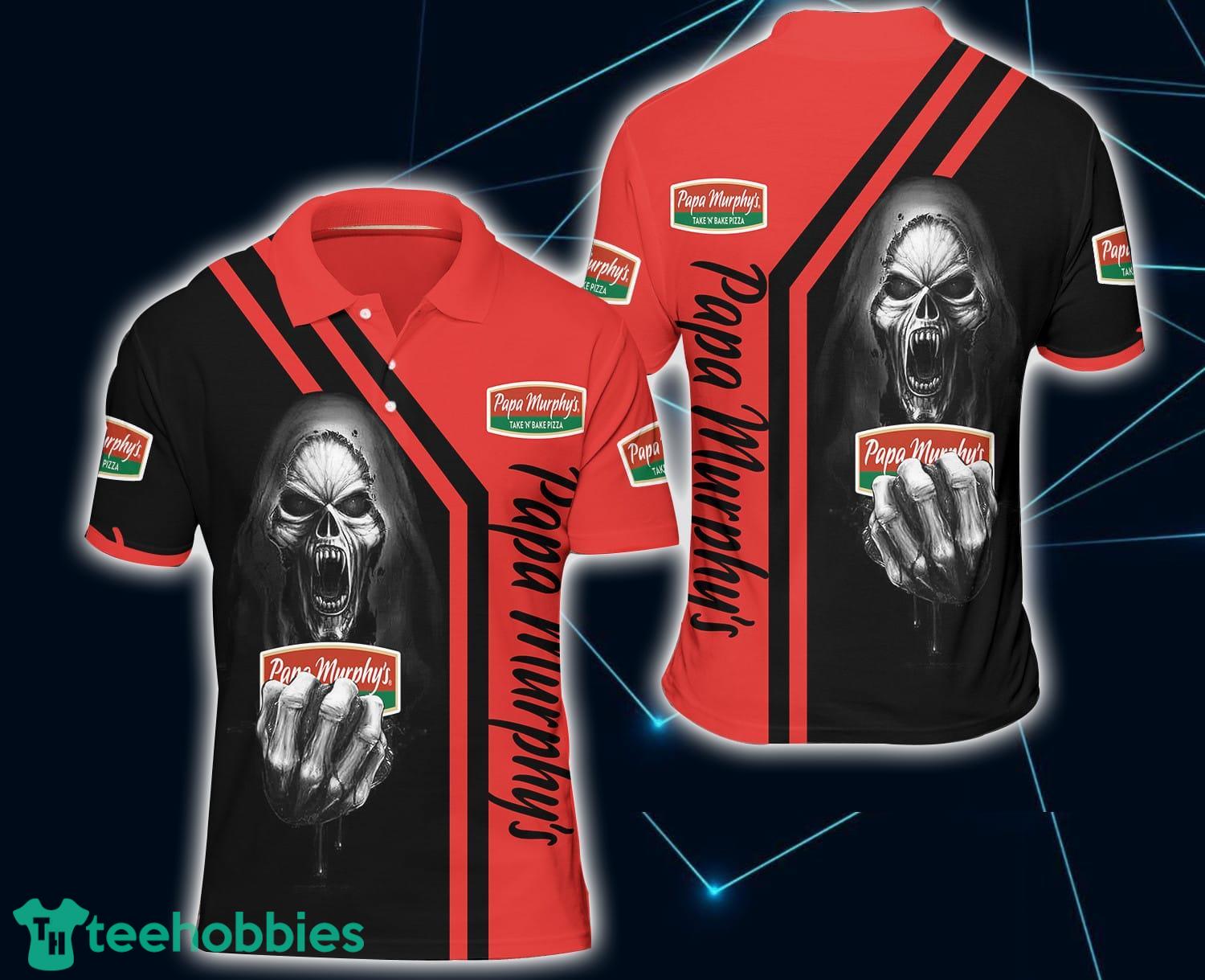 Skull 3D All Over Printed papa murphy's 3D Sport Polo Shirt Nice Gift Product Photo 1