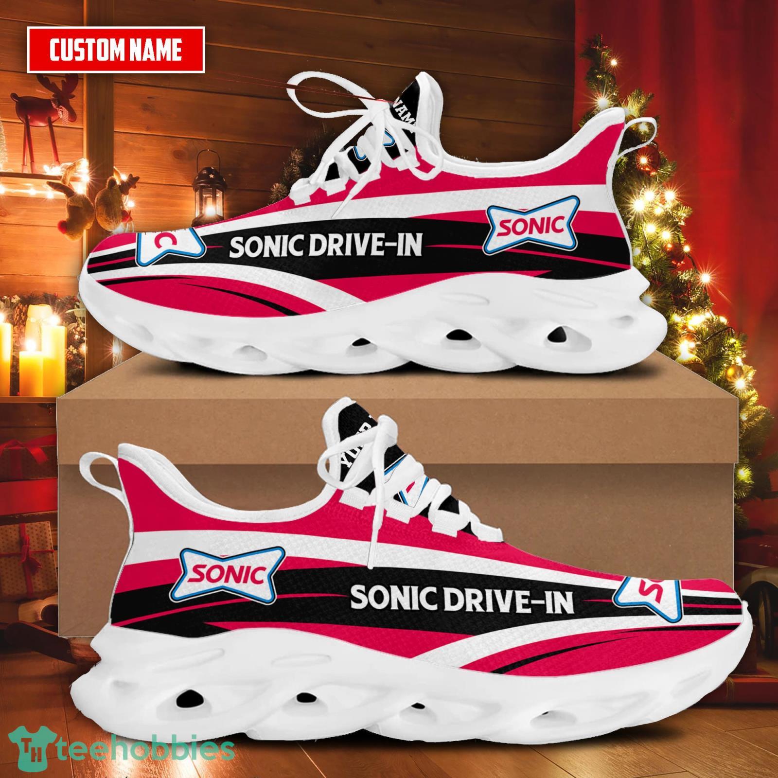 Sonic Drive-In Max Soul Sneakers Men And Women Sport Shoes Personalized Name Product Photo 2