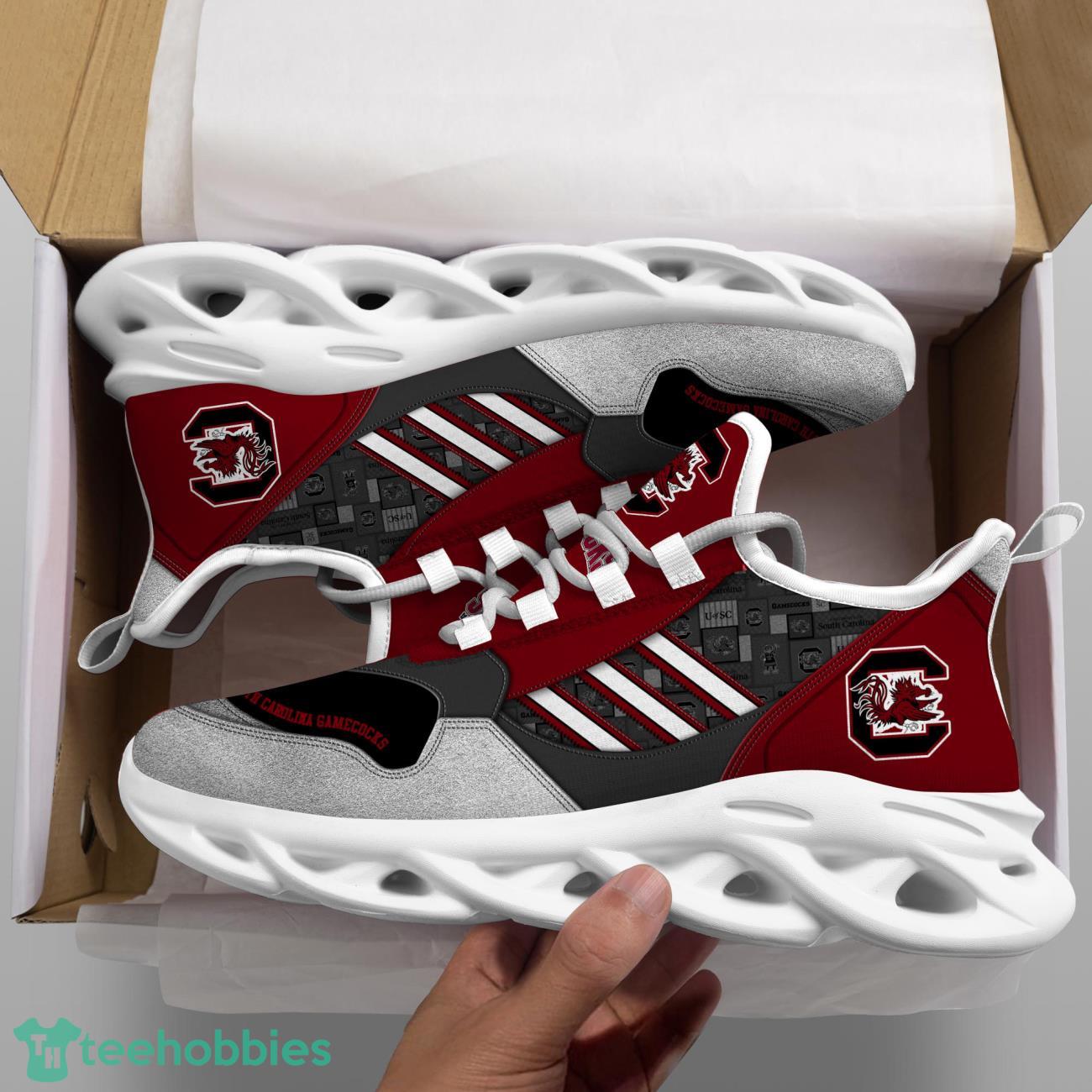South Carolina Gamecocks NCAA1 Logo Sport Team Max Soul Shoes Clunky Running Sneakers Product Photo 2