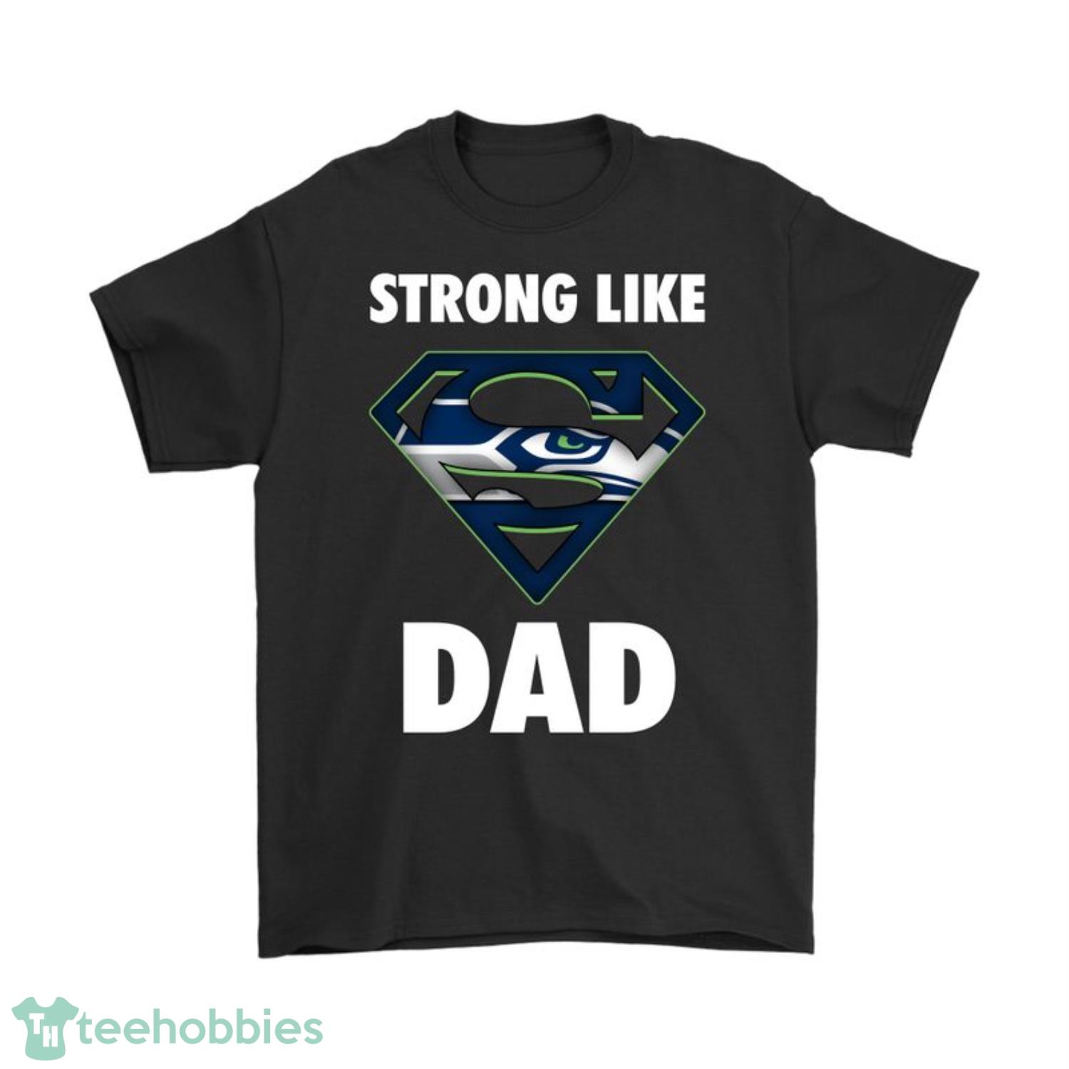 Dallas Cowboys Strong Like Dad Superman T-Shirt - T-shirts Low Price