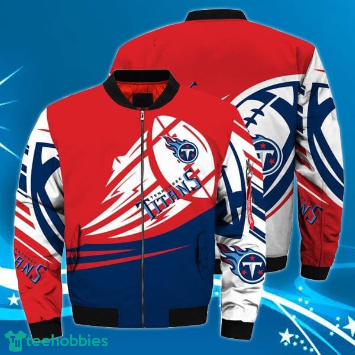 Tennessee Titans NFL Bomber Jacket Special Gift Product Photo 1