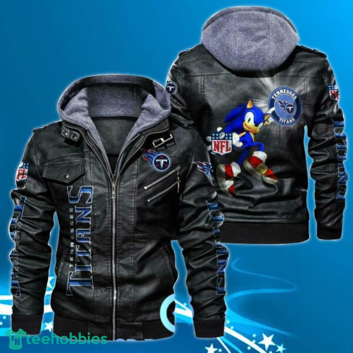 Tennessee Titans NFL Leather Jacket Impressive Gift Men Women Product Photo 1