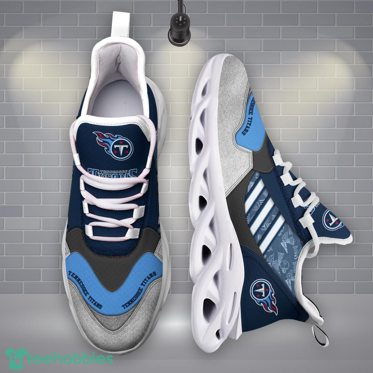 Tennessee Titans NFL Logo Sport Team Max Soul Shoes Clunky Running Sneakers Product Photo 1