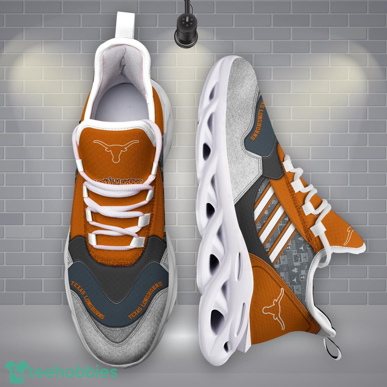 Texas Longhorns NCAA2 Logo Sport Team Max Soul Shoes Clunky Running Sneakers Product Photo 1