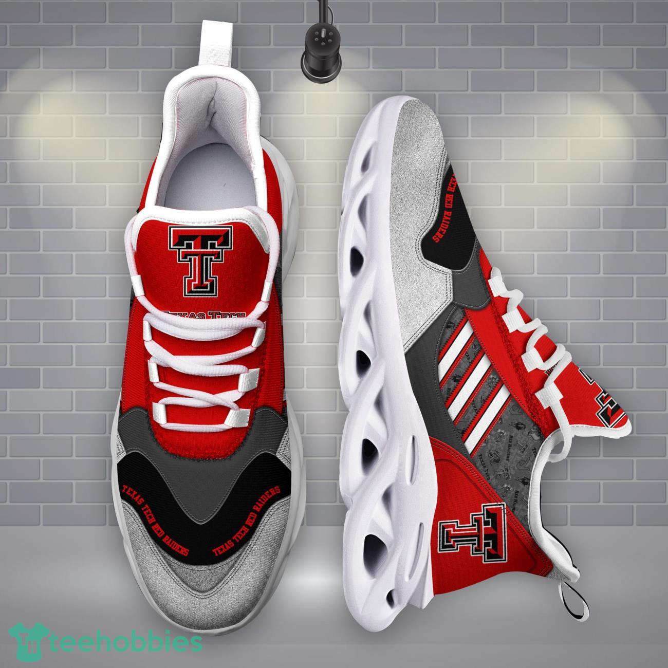 Texas Tech Red Raiders NCAA3 Logo Sport Team Max Soul Shoes Clunky Running Sneakers Product Photo 1