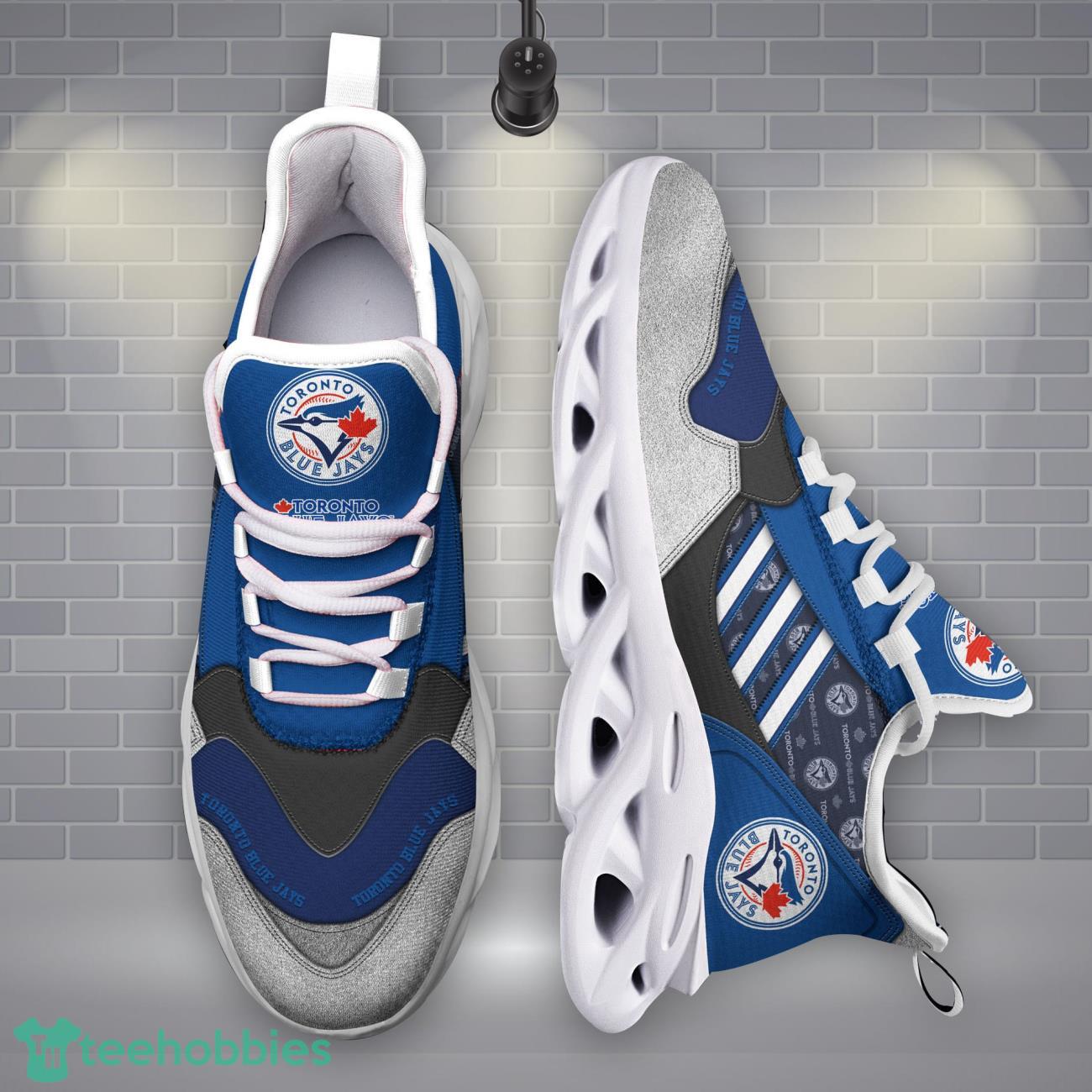 Toronto Blue Jays MLB Logo Sport Team Max Soul Shoes Clunky Running Sneakers Product Photo 1