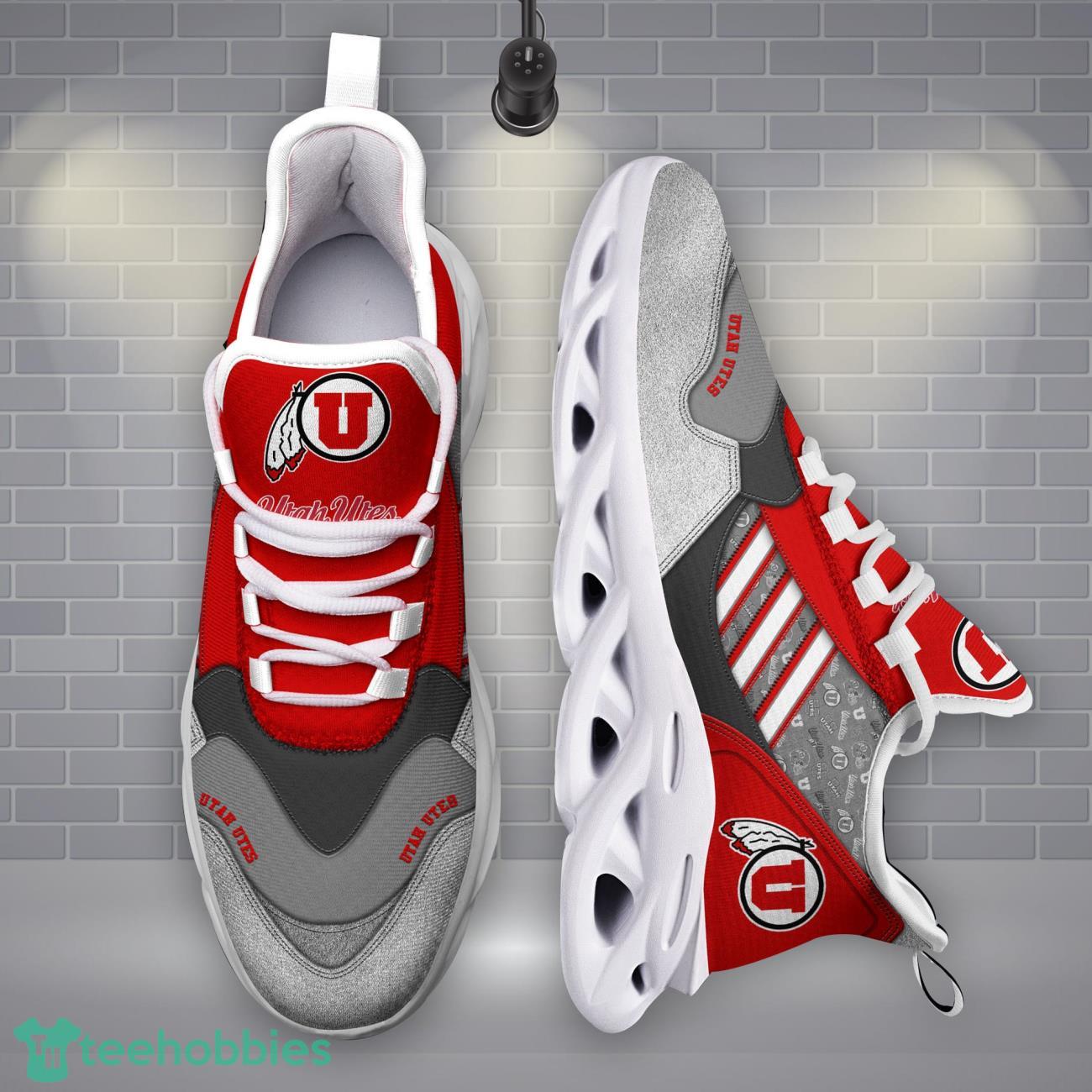Utah Utes NCAA2 Logo Sport Team Max Soul Shoes Clunky Running Sneakers Product Photo 1