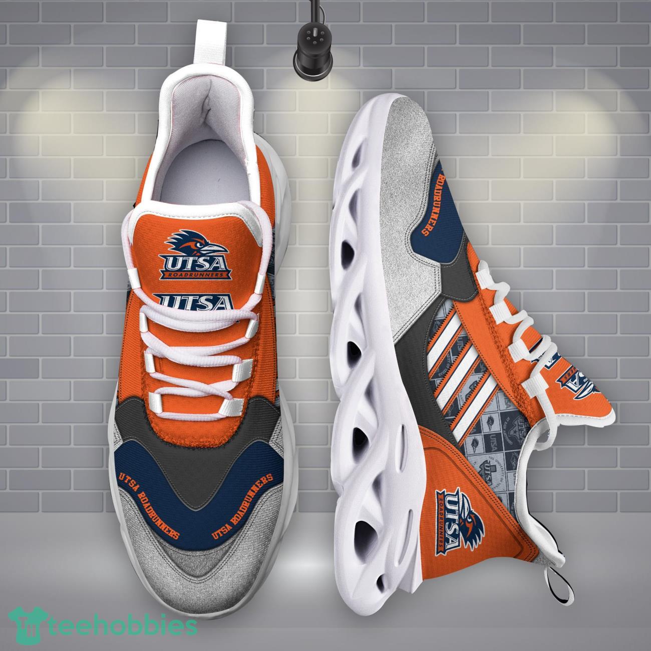 UTSA Roadrunners NCAA3 Logo Sport Team Max Soul Shoes Clunky Running Sneakers Product Photo 1