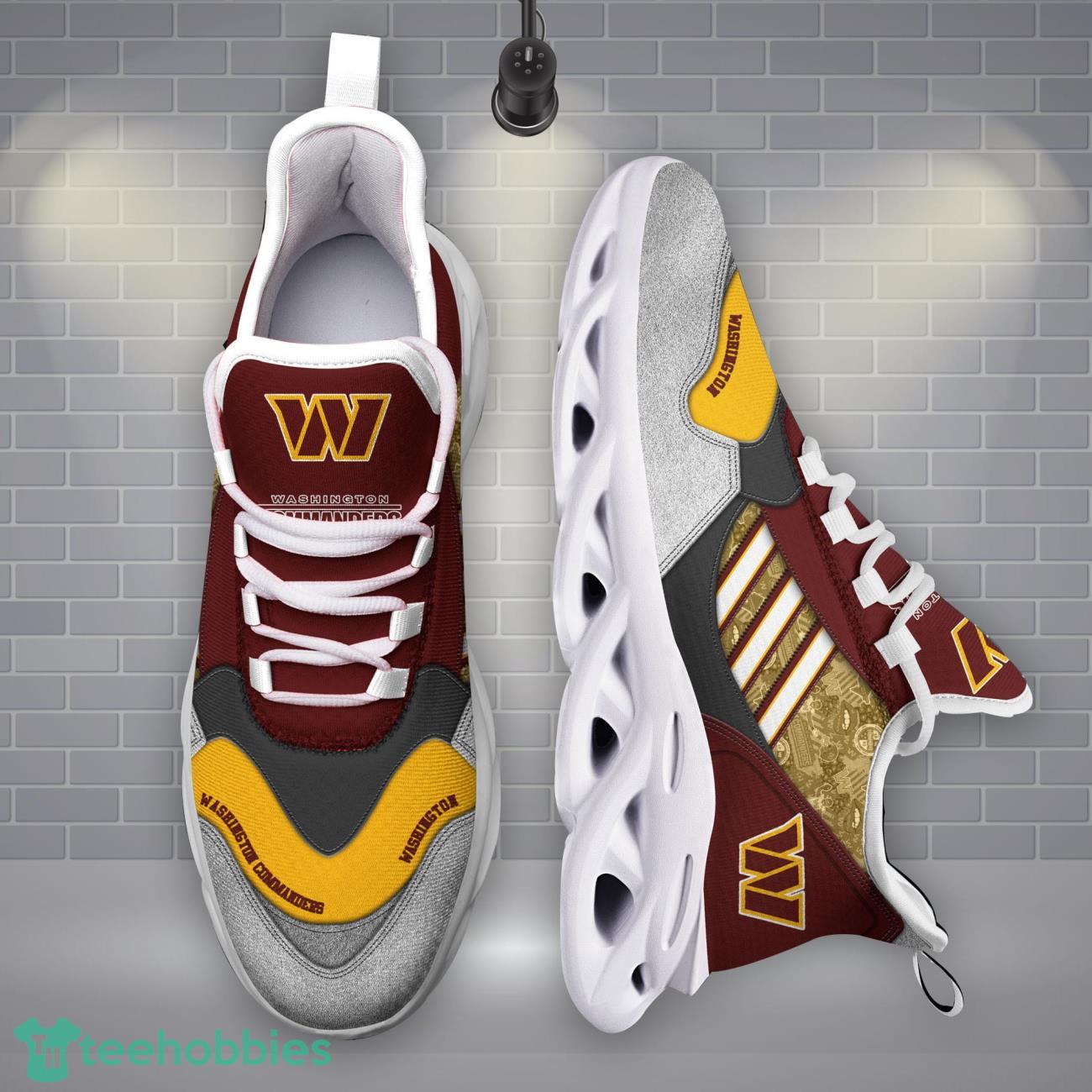 Washington Commanders NFL Logo Sport Team Max Soul Shoes Clunky Running Sneakers Product Photo 1