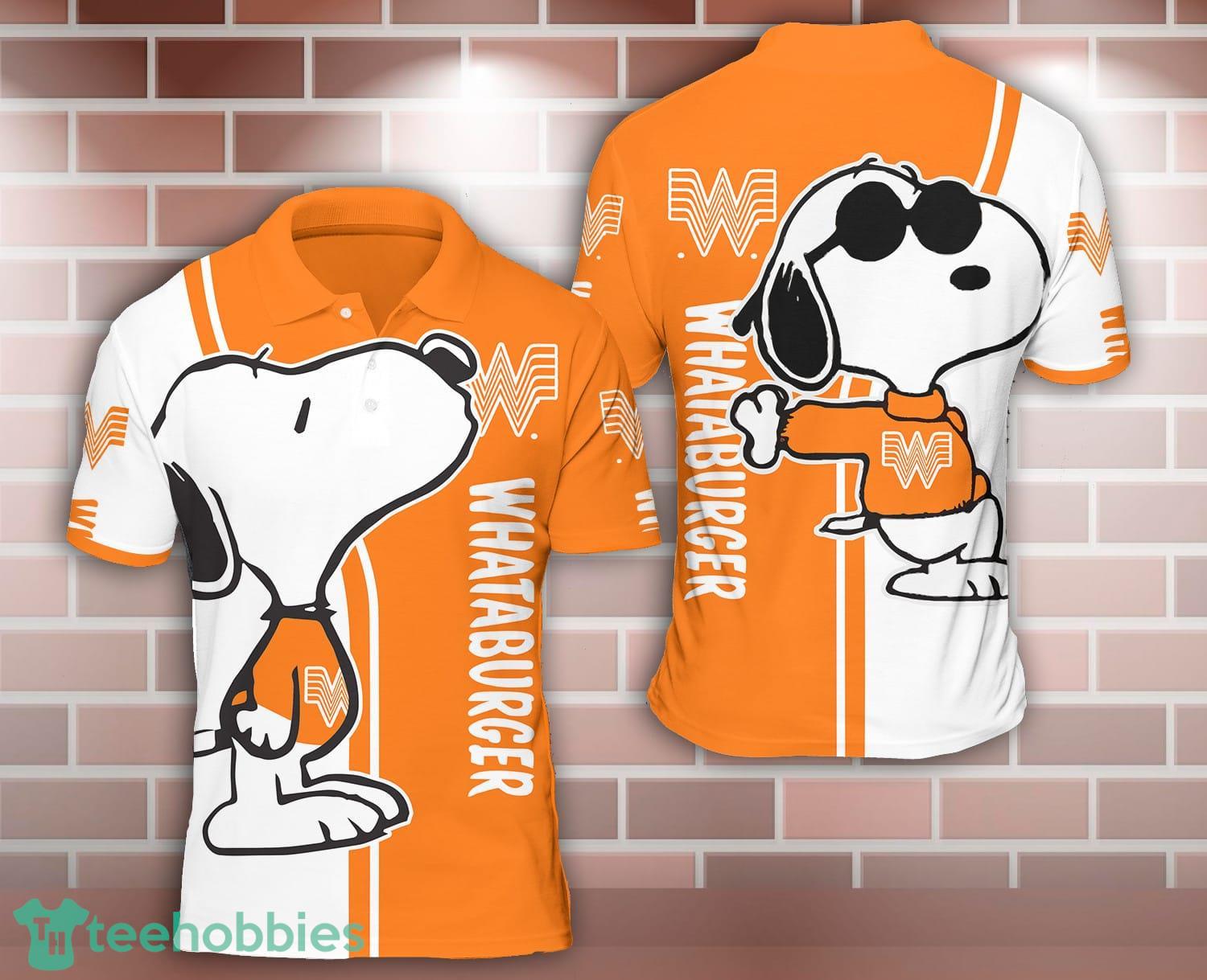 whataburger Snoopy Kiss 3D Polo Shirt For Sport Lover Product Photo 1