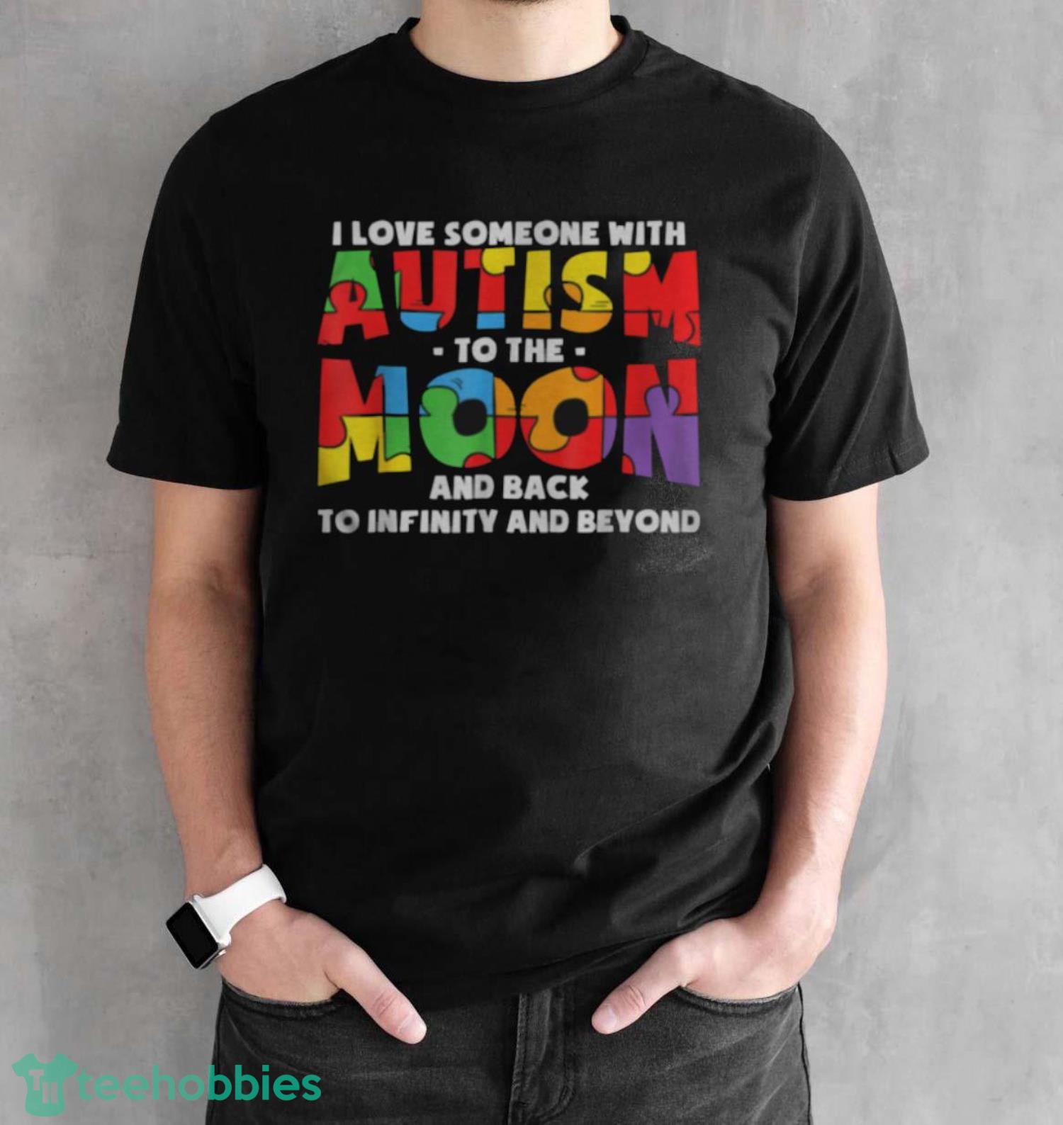 Autism Awareness Support Autism Kids For Mom Dad T-Shirt - Black Unisex T-Shirt
