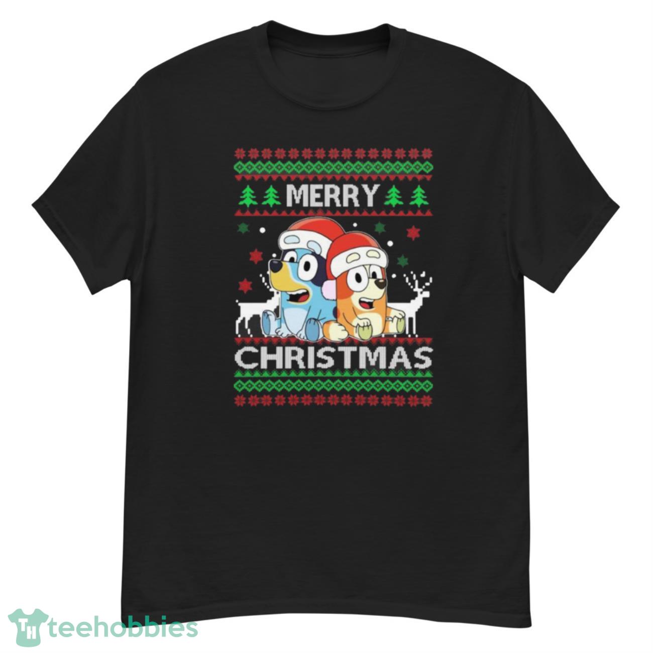 Bluey Ugly Merry Christmas 2023 Sweater - G500 Men’s Classic T-Shirt