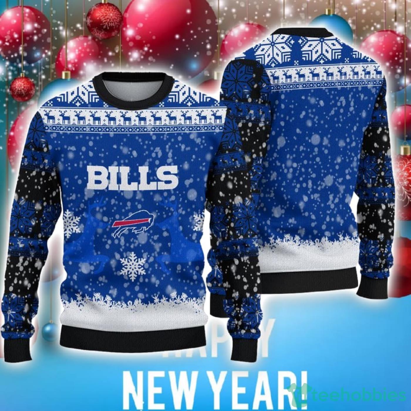 Buffalo Bills Christmas Reindeer Special Trend Ugly Christmas Sweater Product Photo 1