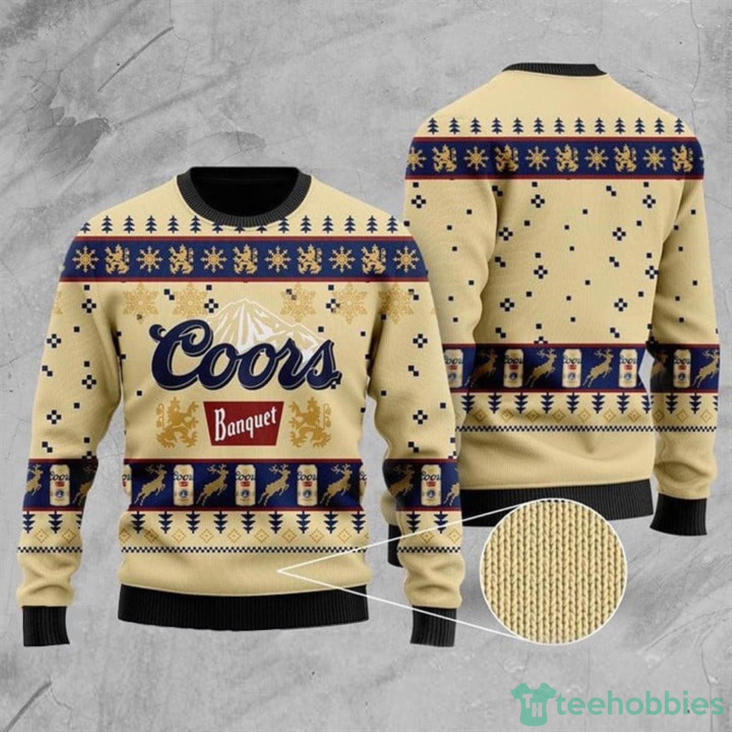 Coors Banquet Christmas Sweater Coors Banquet Lover Gift Product Photo 1