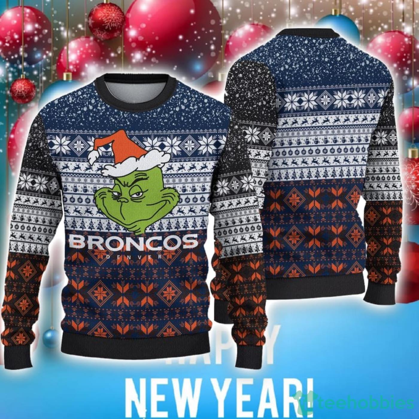 Denver Broncos Christmas Grch Special Trend Ugly Christmas Sweater Product Photo 1