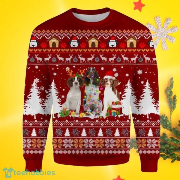 English Springer Spaniel Ugly Sweater Christmas Ugly Sweater Sweatshirt For Men And Women Product Photo 1
