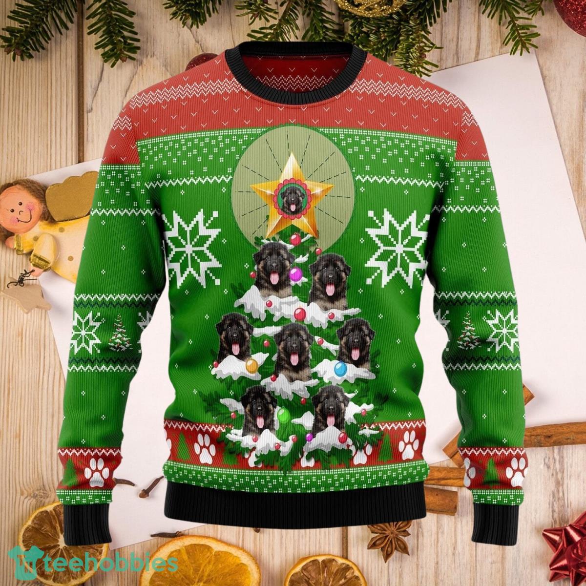 German shepherd best sale ugly christmas sweater