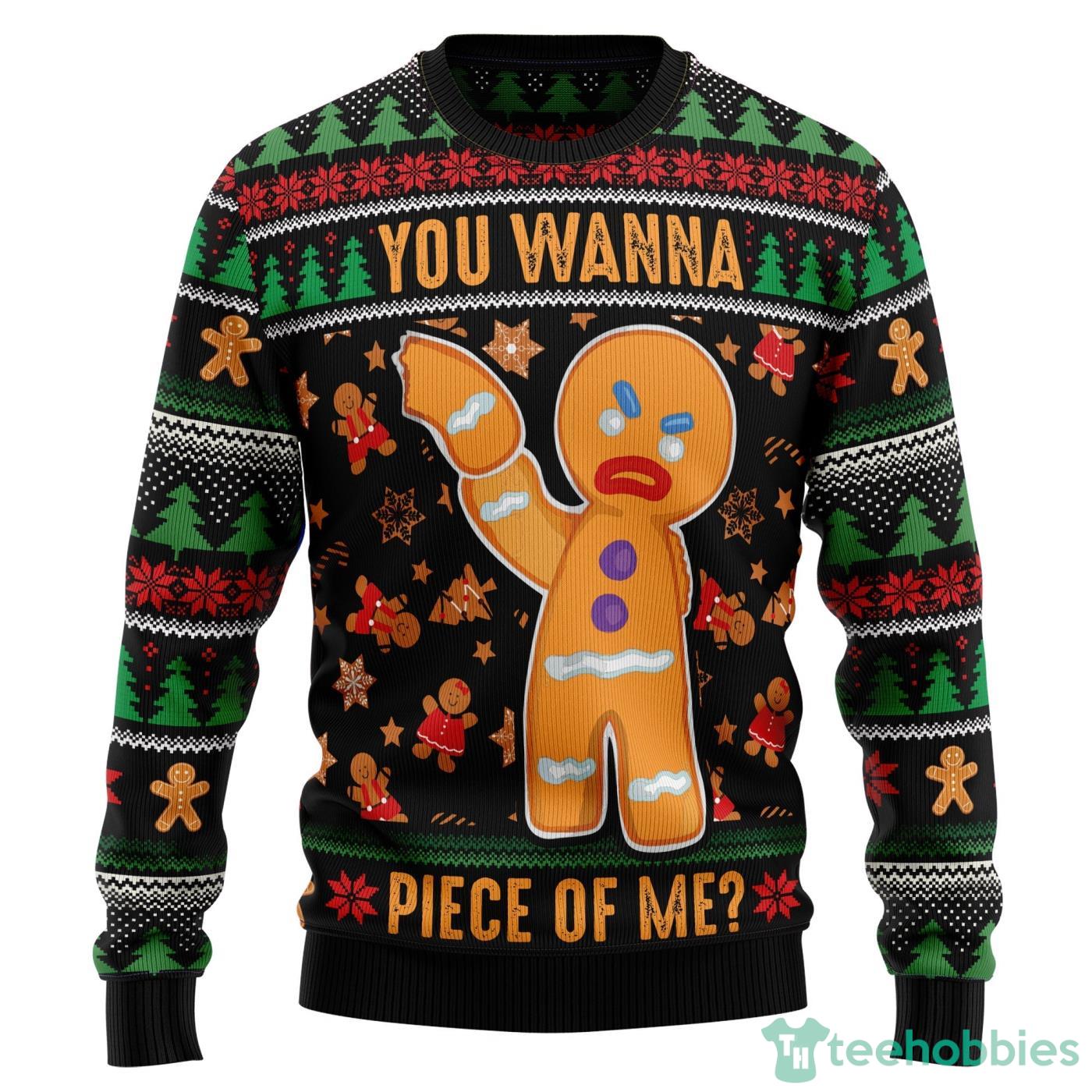 Gingerbread ManAll Over printed Ugly Christmas Sweater For Men And Women Product Photo 1 Gingerbread ManAll Over printed Ugly Christmas Sweater For Men And Women Product Photo 1