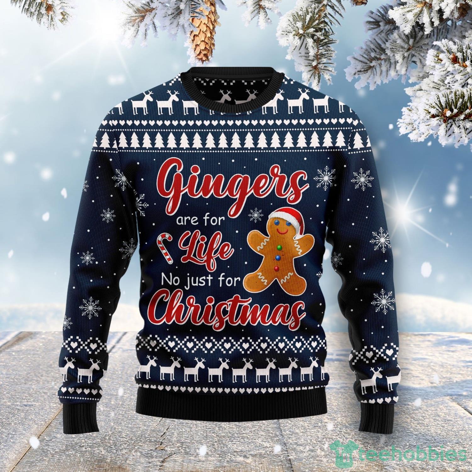 Gingers Are For Life Not Just For Christmas Ugly Christmas Sweater Christmas Holiday Gift For Family Product Photo 1 Gingers Are For Life Not Just For Christmas Ugly Christmas Sweater Christmas Holiday Gift For Family Product Photo 1