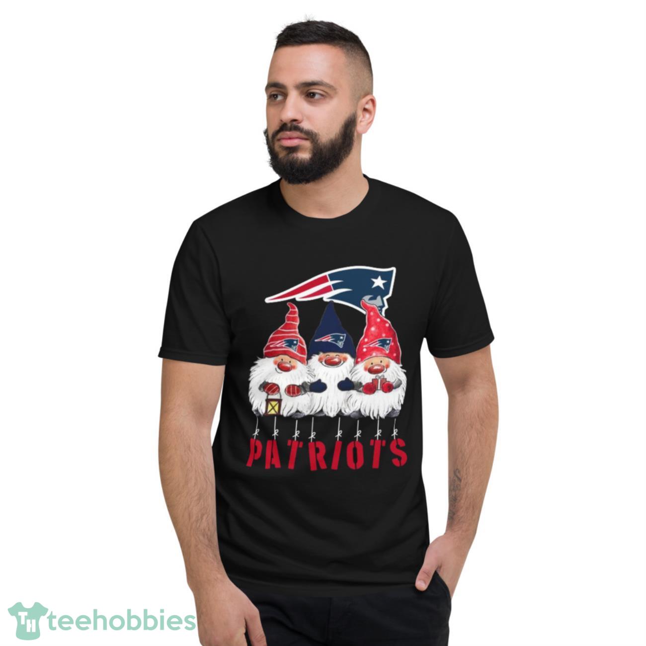 Gnomies New England Patriots Christmas - Short Sleeve T-Shirt