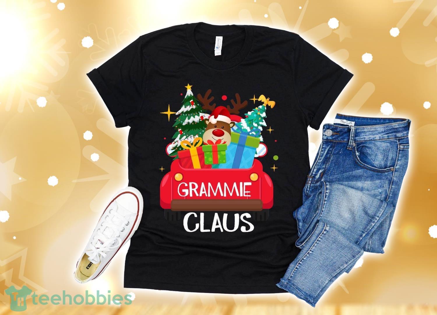 Grammie Claus Christmas T-Shirt Christmas Gift Product Photo 1 Grammie Claus Christmas T-Shirt Christmas Gift Product Photo 1