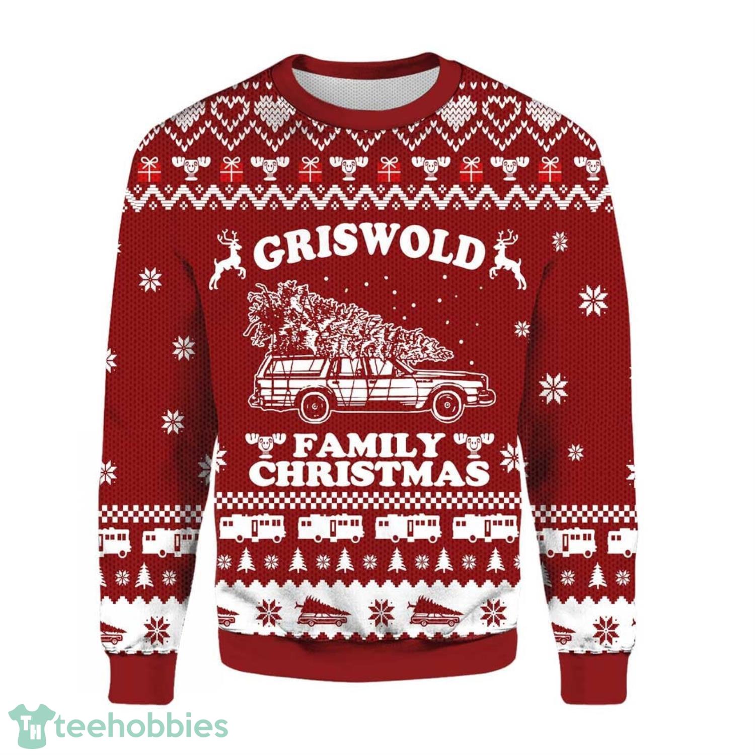 Griswold Family Ugly Sweater All Over Print Christmas Gift Product Photo 1