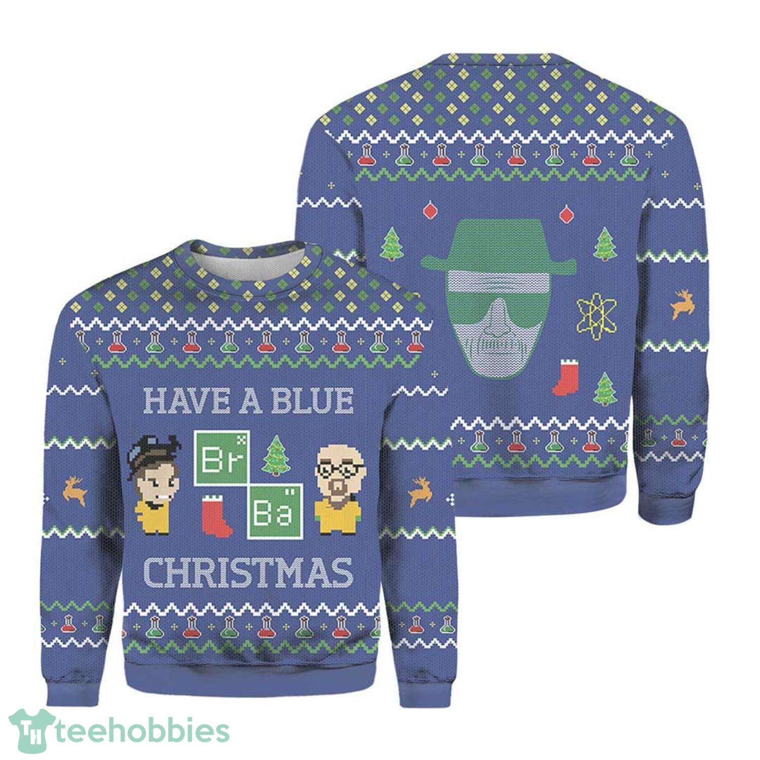 Have a Blue Christmas Breaking Bad Ugly Sweater All Over Print Christmas Gift Product Photo 1 Have a Blue Christmas Breaking Bad Ugly Sweater All Over Print Christmas Gift Product Photo 1