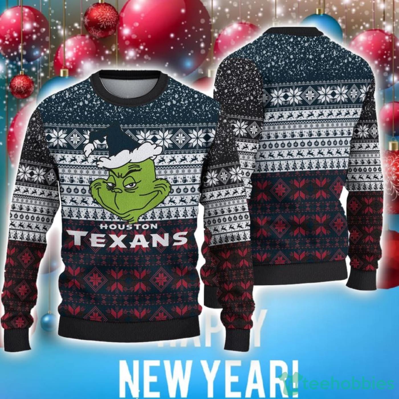 Houston Texans Christmas Grch Special Trend Ugly Christmas Sweater Product Photo 1