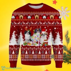 Japanese Chin Ugly Sweater Christmas Ugly Sweater Sweatshirt For Men And Women Product Photo 1