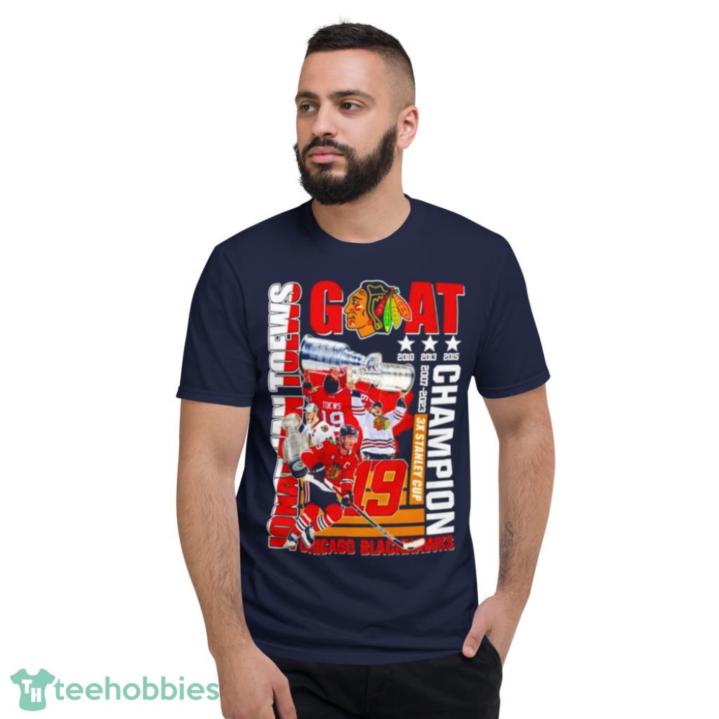 Jonathan Toews 3x Stanley Cup Champion Chicago Blackhawks Shirt Product Photo 5 Jonathan Toews 3x Stanley Cup Champion Chicago Blackhawks Shirt Product Photo 5