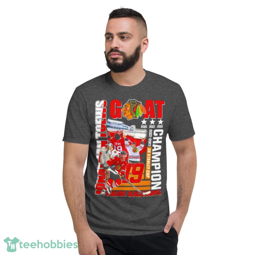 Jonathan Toews 3x Stanley Cup Champion Chicago Blackhawks Shirt Product Photo 6 Jonathan Toews 3x Stanley Cup Champion Chicago Blackhawks Shirt Product Photo 6