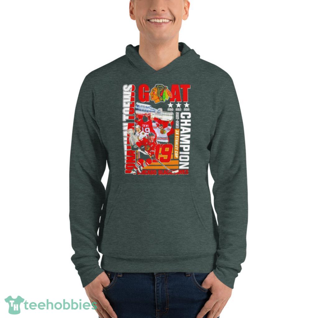 Jonathan Toews 3x Stanley Cup Champion Chicago Blackhawks Shirt Product Photo 10 Jonathan Toews 3x Stanley Cup Champion Chicago Blackhawks Shirt Product Photo 10