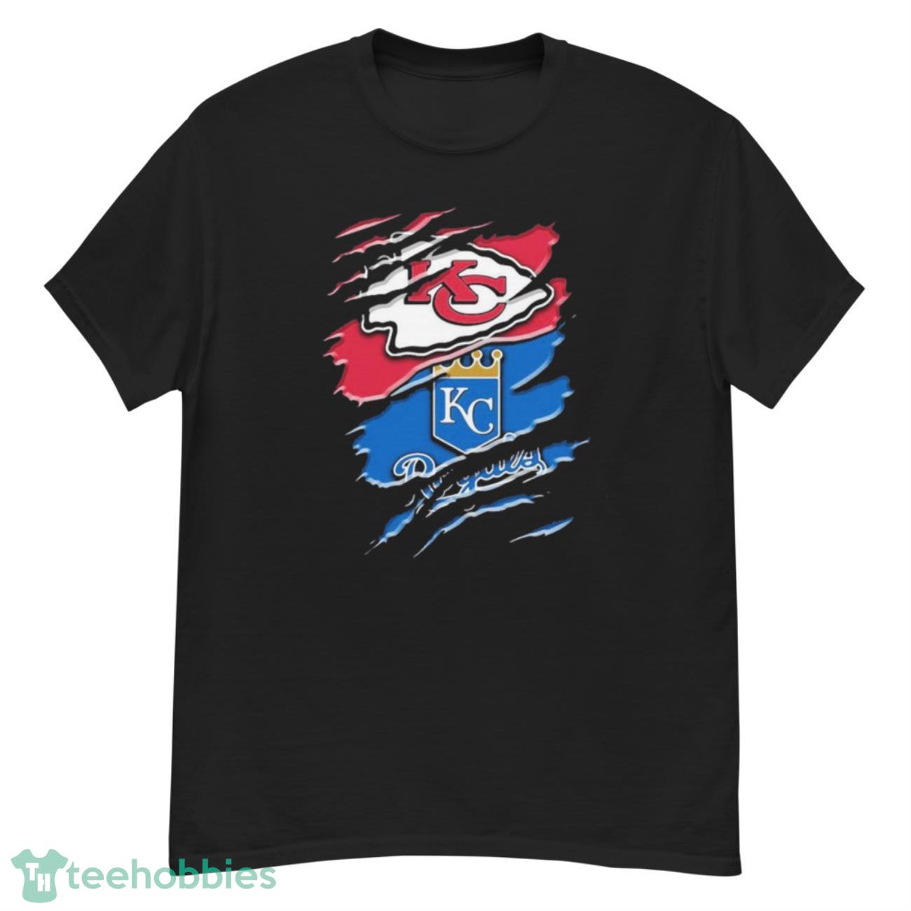 Kansas City Chiefs And Kansas City Royals Football Shirt - G500 Men’s Classic T-Shirt