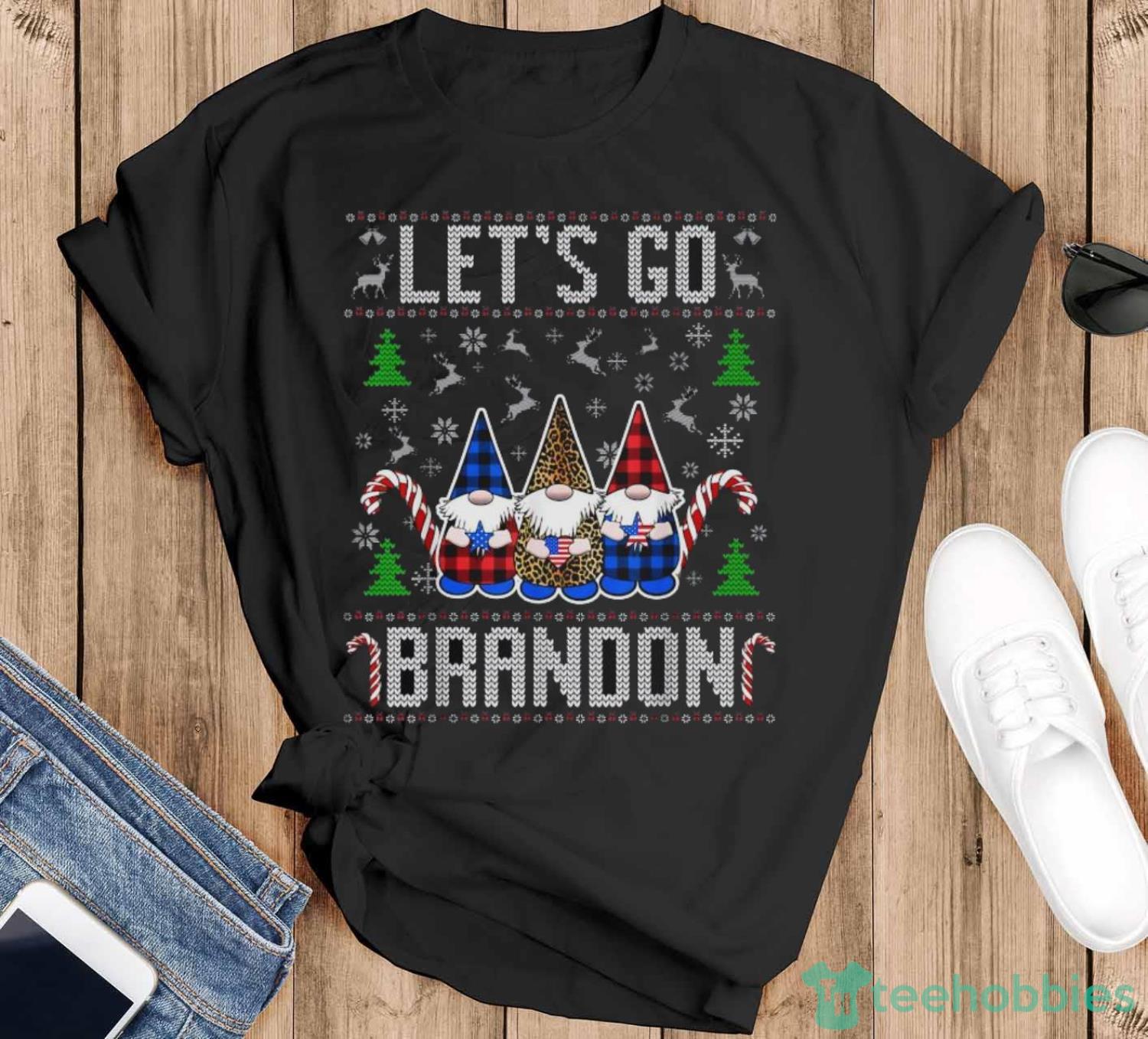 Let's Go Brandon Gnormes Shirt - Black T-Shirt
