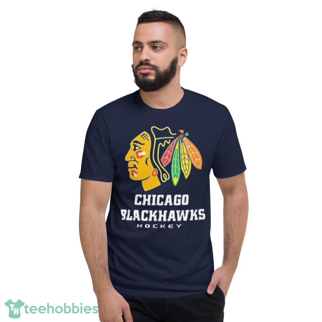 Logo Nhl Chicago Blackhawks Hockey Shirt Product Photo 5 Logo Nhl Chicago Blackhawks Hockey Shirt Product Photo 5