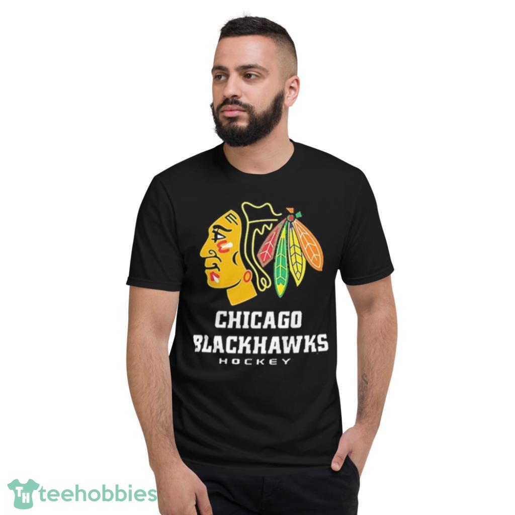 Logo Nhl Chicago Blackhawks Hockey Shirt Product Photo 7 Logo Nhl Chicago Blackhawks Hockey Shirt Product Photo 7