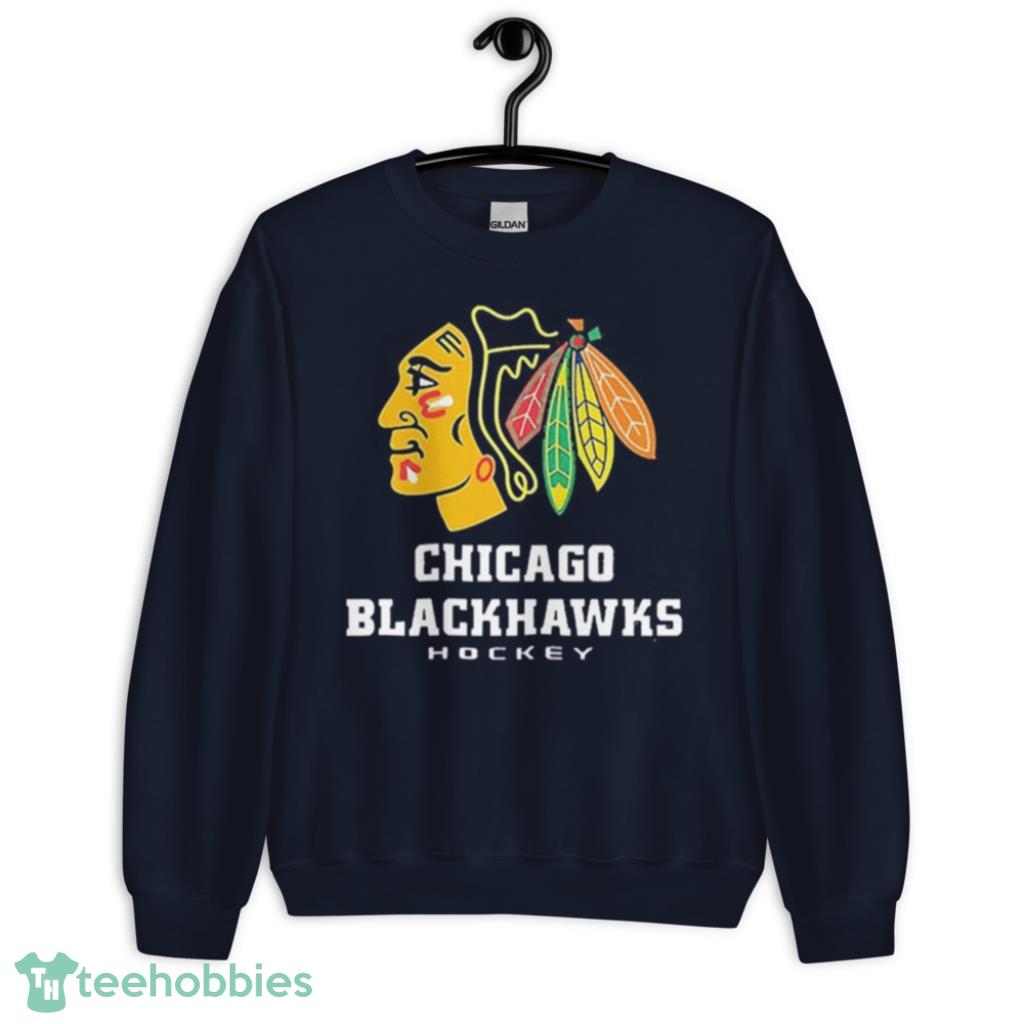 Logo Nhl Chicago Blackhawks Hockey Shirt Product Photo 8 Logo Nhl Chicago Blackhawks Hockey Shirt Product Photo 8