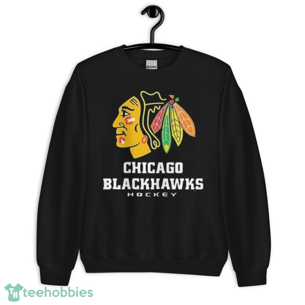 Logo Nhl Chicago Blackhawks Hockey Shirt image Logo Nhl Chicago Blackhawks Hockey Shirt Product Photo 9