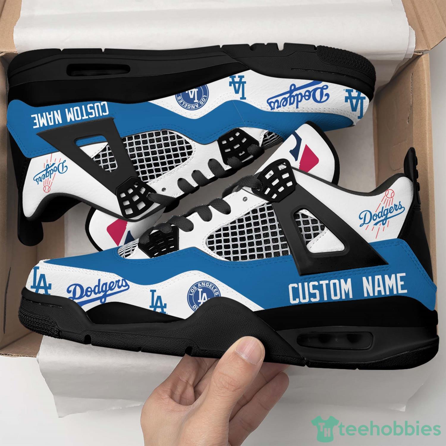 Los Angeles Dodgers Custom Shoes Limited Edition AJ 11 MLB Air