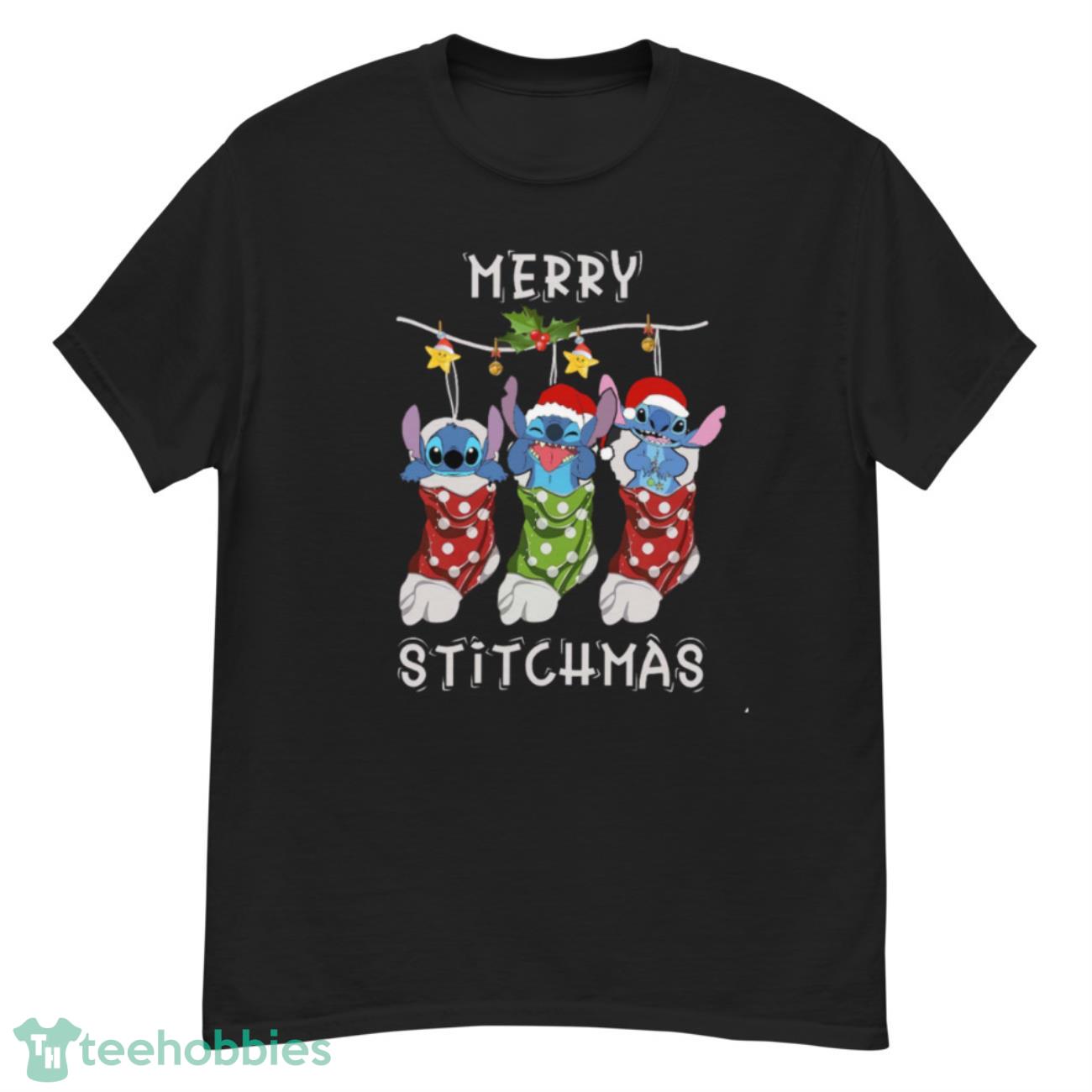 Merry Stitchmas With Stitch Christmas Sweatshirt - G500 Men’s Classic T-Shirt