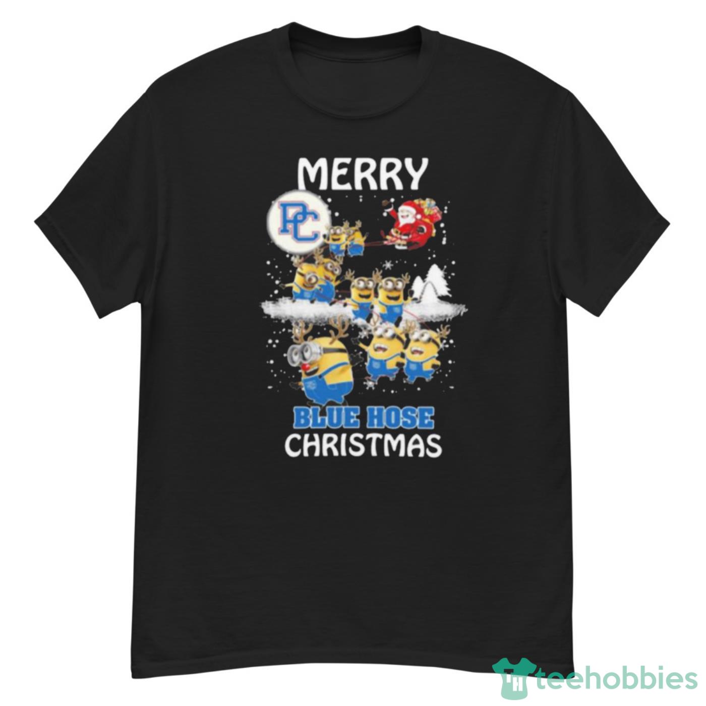 Minion Presbyterian Blue Hose Merry Christmas Shirt Cute Gift - G500 Men’s Classic T-Shirt