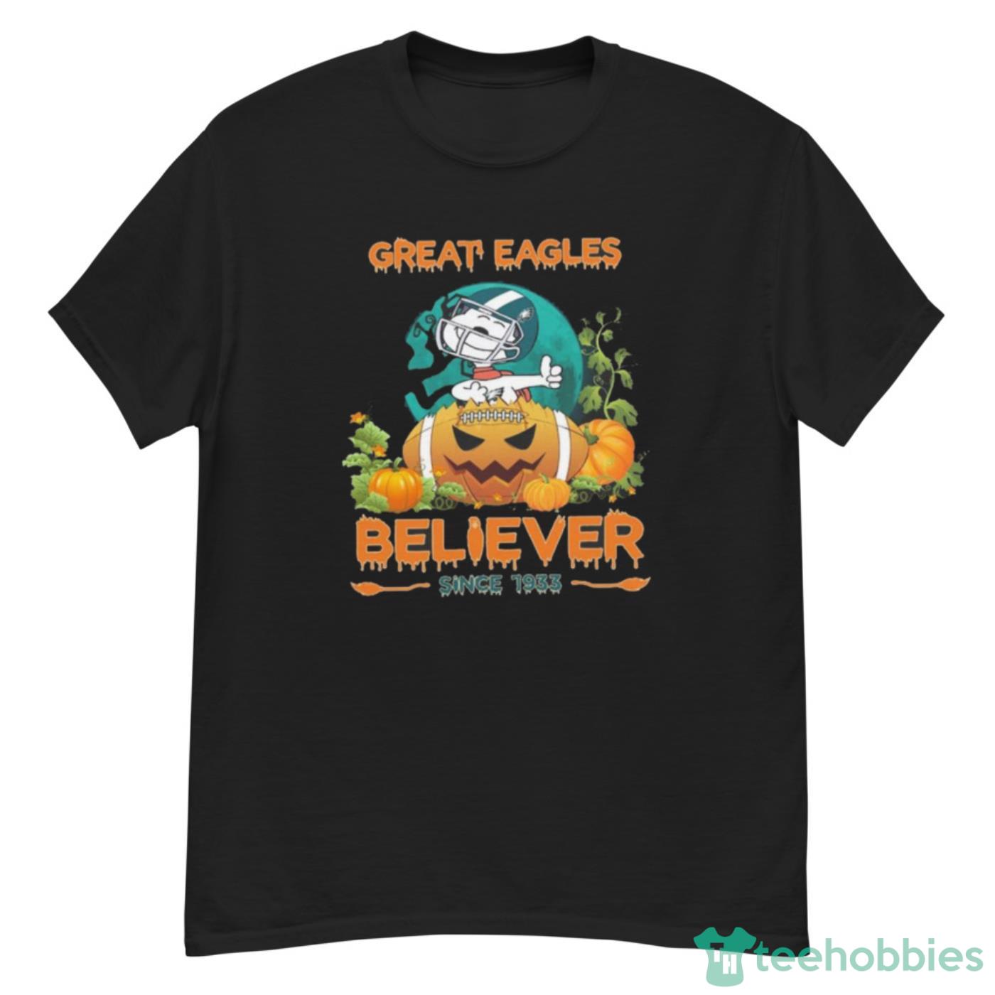 NFL Philadelphia Eagles Great Pumpkin Halloween Shirt Cute Gift - G500 Men’s Classic T-Shirt