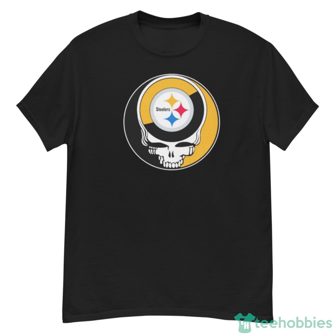 NFL Pittsburgh Steelers Grateful Dead Fan Fan Football Shirt Cute Gift - G500 Men’s Classic T-Shirt